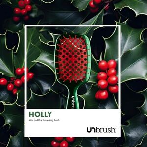 NEW FHI Heat Detangling Hair Brush Mini in Holly Chrome Special Edition